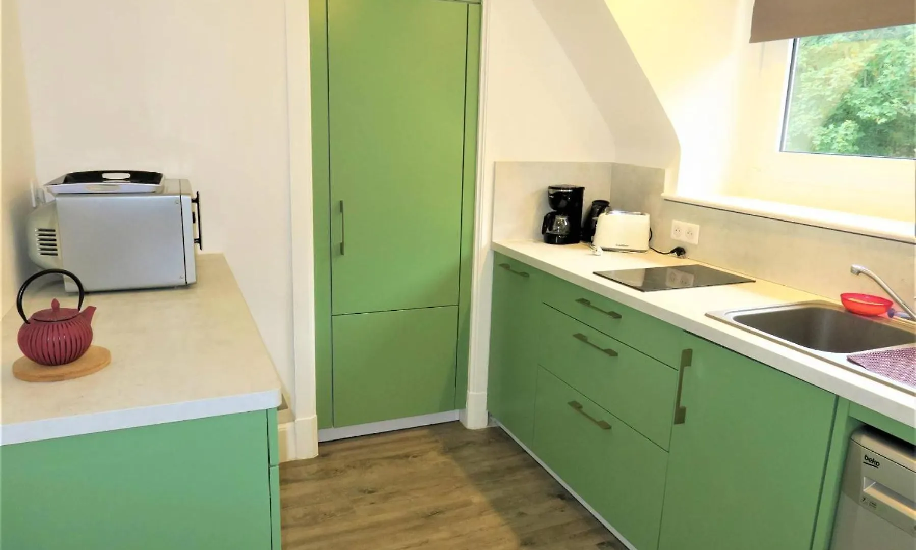 Appartement rénovée SUPERBE VUE MER au 2ème étage du Château de Trestraou - Réf 864 Perros-Guirec
